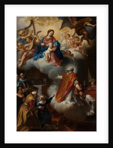 The Vision of St. Philip Neri, 1721 by Marco Benefial