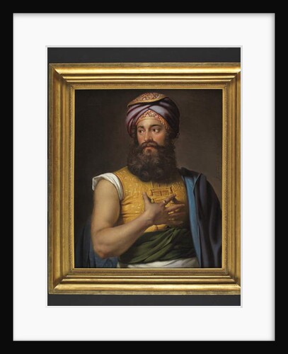 The Great Belzoni, 1824 by Jan Adam Janszoon Kruseman