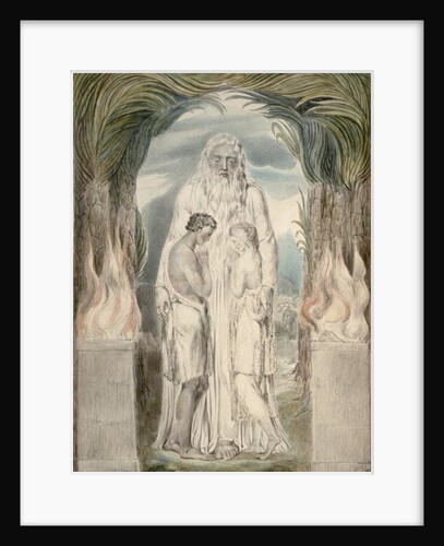 The Angel of the Divine Presence by William Blake