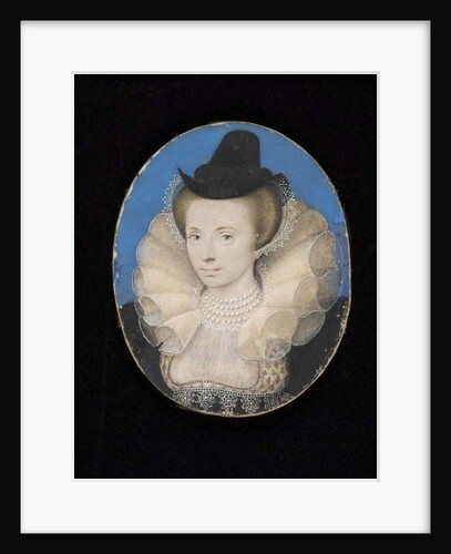 Unknown lady, c.1595-1600 by Isaac Oliver