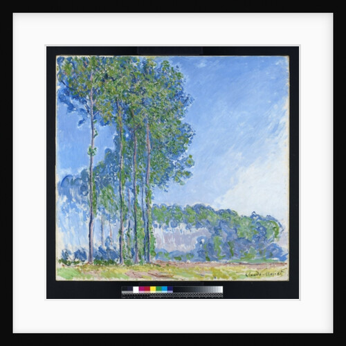 Poplars, 1891 by Claude Monet
