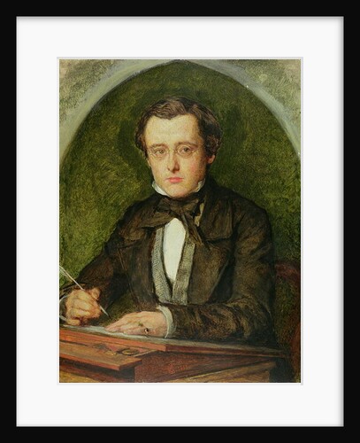 Portrait of Wilkie Collins 1853 by Charles Alston Collins