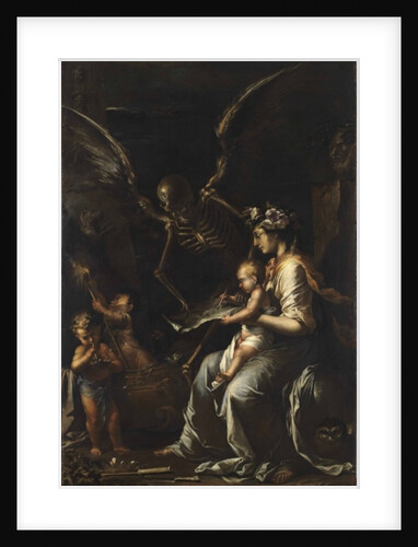 Human Frailty, c.1656 by Salvator Rosa