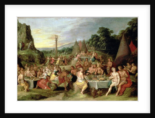 The Worship of the Golden Calf, c.1630-35 by Frans II the Younger Francken
