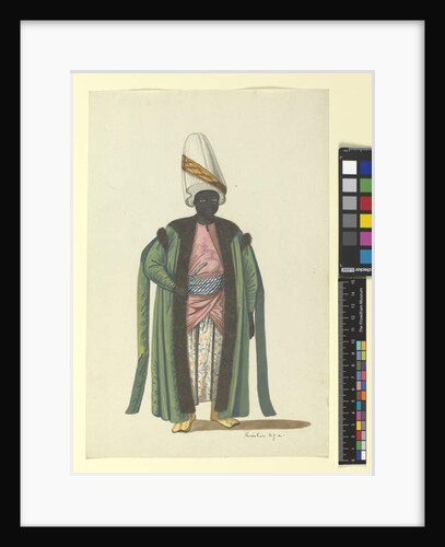 Kizlar Aga: Chief Black Eunuch, after 1803 by English School
