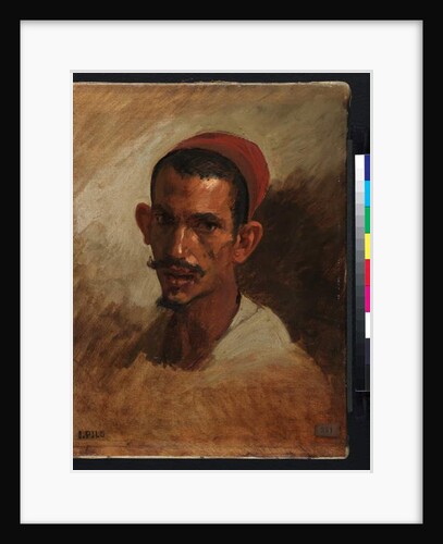 Study for the head of a young Arab, 1860-62 by Isidore Pils
