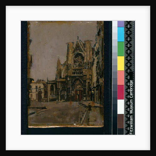 Church of St Jacques, Dieppe, 1899-1900 by Walter Richard Sickert