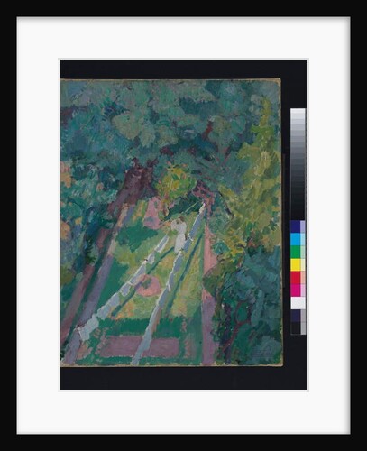 A view from the window at 6 Cambrian Road, Richmond, before 1914 by Spencer Frederick Gore