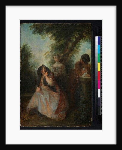 Dans cette aimable solitude...', before 1743 by Nicolas Lancret
