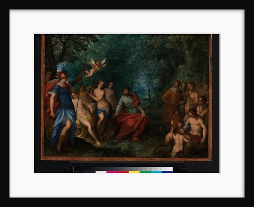 The Contest of Apollo and Pan, 1599 by Hans I or Johann Rottenhammer