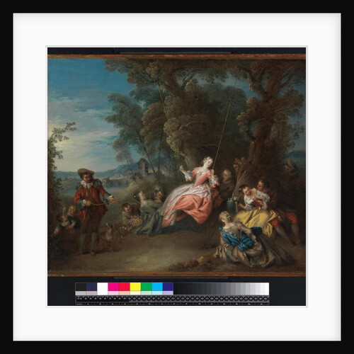 La Balançoire, before 1736 by Jean-Baptiste Joseph Pater