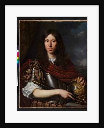 Gentleman with Helmet, before 1690 by Pieter Nason