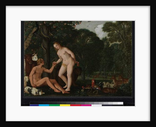Adam and Eve in Paradise, 1629 by Johann or Hans Konig