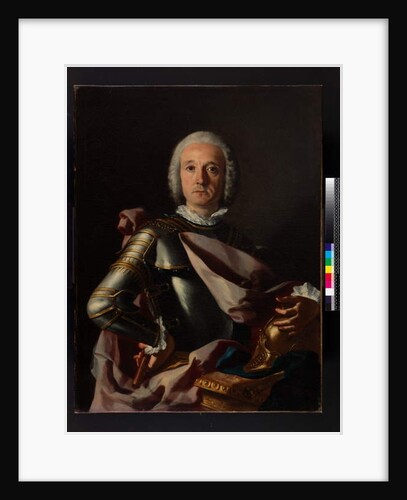 Portrait of Count James Joseph O'Mahoney, Lieutenant-General in the Neapolitan Service, Knight of St Januarius, 1748 by Francesco de Mura