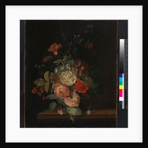 A vase of flowers, before 1693 by Maria van Oosterwyck