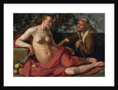 Vertumnus and Pomona, 1615 [see 5938199] by Hendrik Goltzius