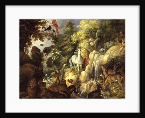 Orpheus with Birds and Beasts, 1622 by Roelandt Jacobsz. Savery