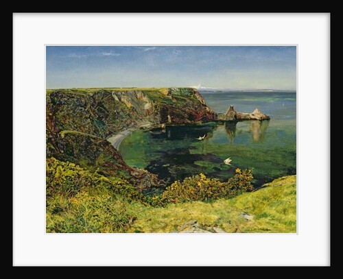 Anstey's Cove, Devon, 1854 by John William Inchbold