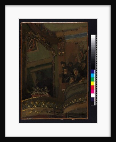 The Old Bedford Music Hall, 1894-95 by Walter Richard Sickert