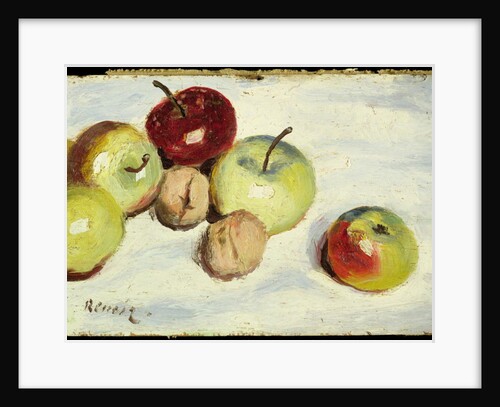 Still Life with Apples and Walnuts, c.1865-70 by Pierre Auguste Renoir