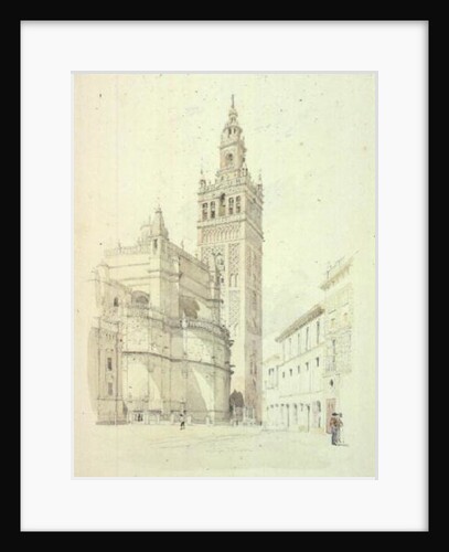 The Giralda, Seville, c.1846 by Canon G. F. Weston