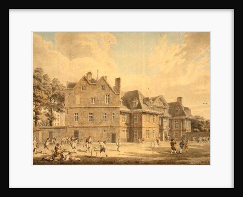 The Old Manor House, Marylebone, as a School, 1791 by Michael Rooker