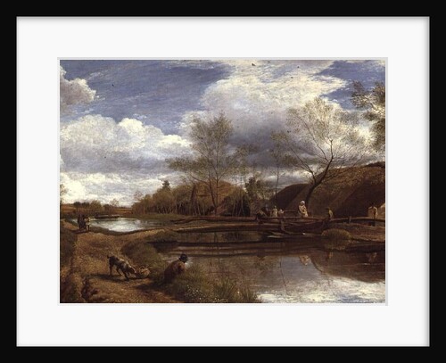 The River Kennet, near Newbury, 1815 by John Linnell