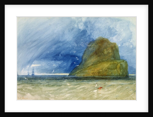 The Bass Rock, Scotland, c.1833-35 by John Sell Cotman