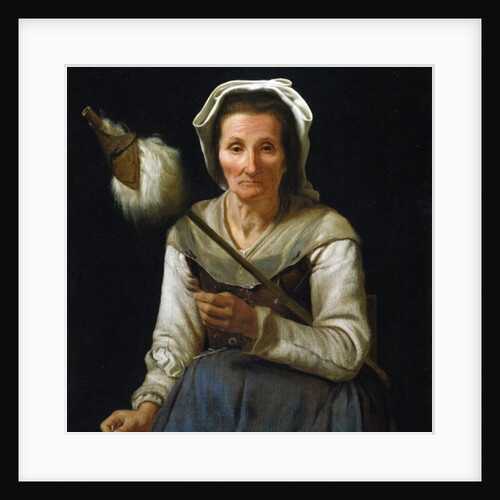 Old Woman Spinning, 1646-48 by Michael Sweerts