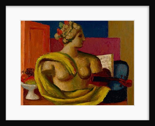 Violin and Bust, c.1934 by Mark Gertler