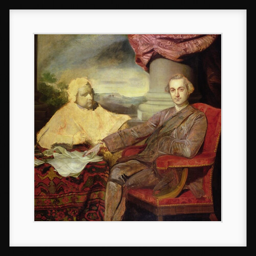 Portrait of Lord Rockingham and Edmund Burke c.1766 by Joshua Reynolds