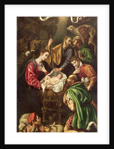 The Adoration of the Shepherds, c.1620 by Luis Tristan de Escamilla