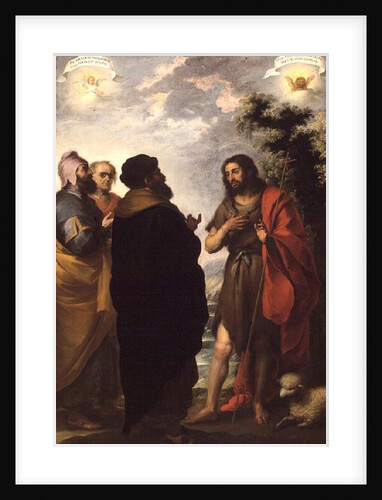 St. John the Baptist with the Scribes and Pharisees, c.1655 by Bartolome Esteban Murillo