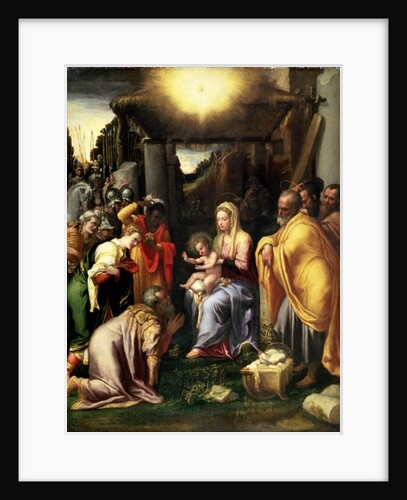 Adoration of the Kings by Taddeo Zuccaro