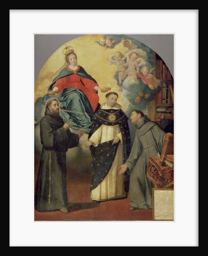 The Vision of Fray Lauterio, c.1640 by Bartolome Esteban Murillo