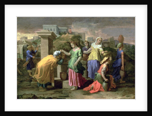 Eliezer and Rebecca at the Well, c.1660-65 by Nicolas Poussin