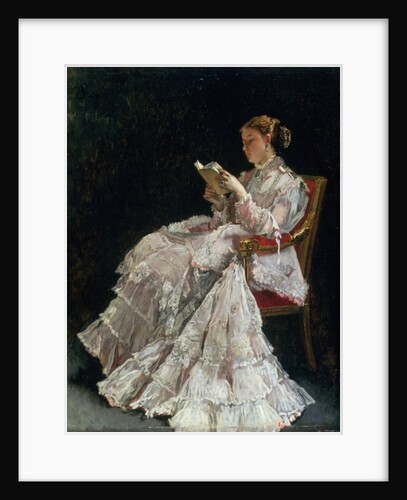 The Reader, c.1860 by Alfred Emile Stevens