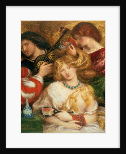 No.1148 Morning music, 1864 by Dante Gabriel Charles Rossetti