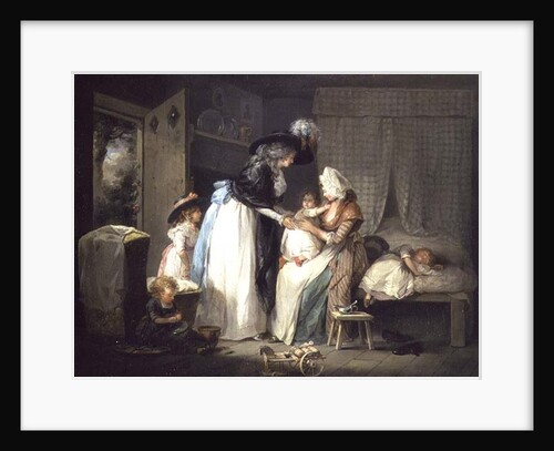 Visit to the child at nurse, c.1788 by George Morland