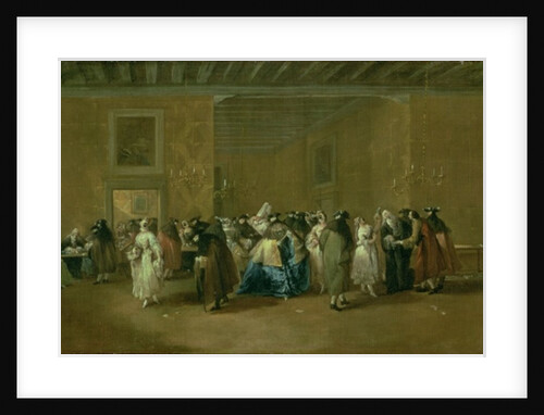 The Sala Grande of the Ridotto, Palazzo Dandolo, San Moise, 1755-60 by Giovanni Antonio Guardi