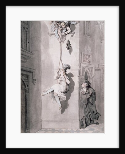 An old varsity trick, smuggling in a lady by Thomas Rowlandson