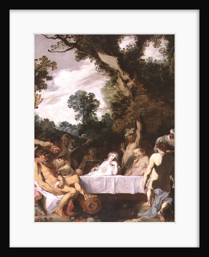 A Bacchanalian Feast, c.1617 by Johann Liss or Lis or von Lys