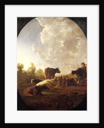 Sunset after Rain, c.1648-52 by Aelbert Cuyp