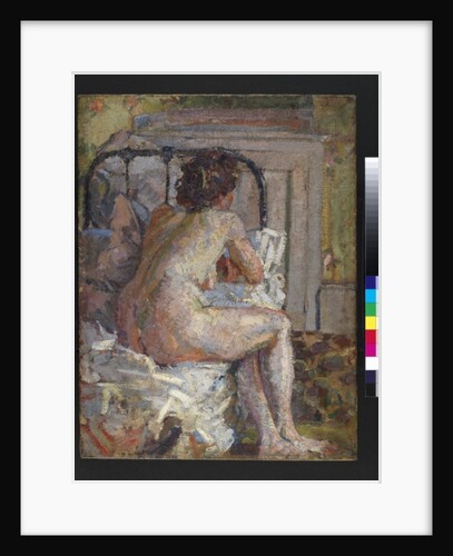 Nude on a bed, c.1914 by Harold Gilman