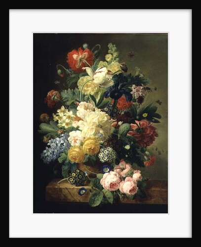 Vase of flowers by Melanie de Comolera