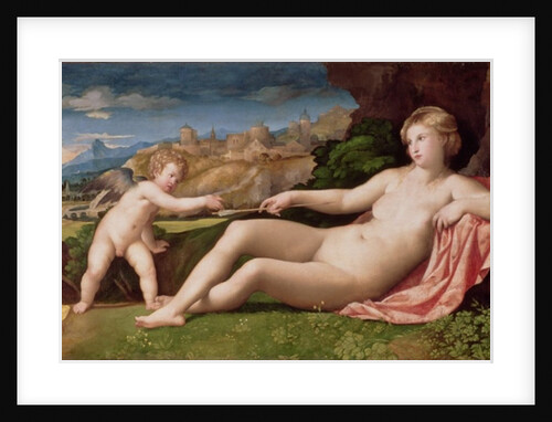 Venus and Cupid, c.1523-24 by Jacopo Palma