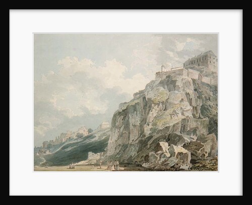 No.1187 The Castle Rock, Edinburgh, c.1793 by Thomas Girtin