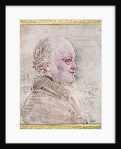 PD.61-1950 Miniature of William Blake 1821 by John Linnell