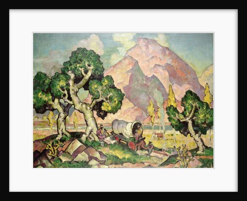 Road to Taos at the Rio Grande by William Penhallow Henderson