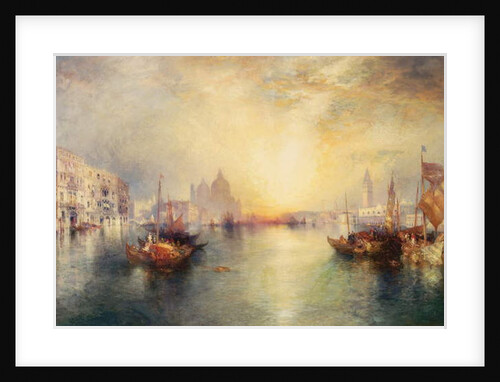Entrance to the Grand Canal, Venice, 1905 by Thomas Moran